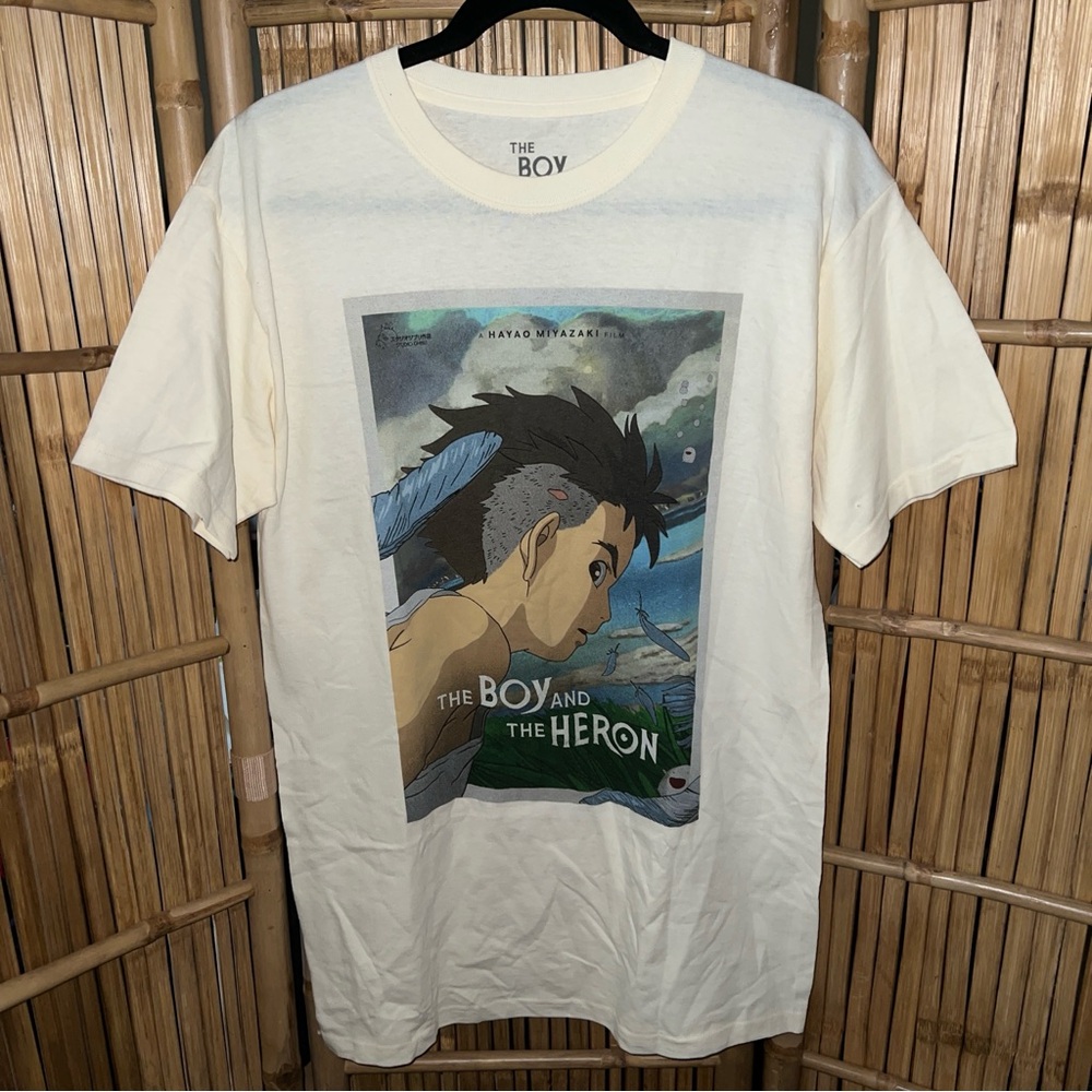Studio Ghibli The Boy And The Heron Poster T-Shirt